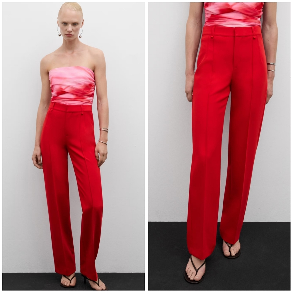 MANGO Decorative Sram Pants